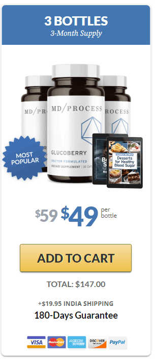 GlucoBerry 3 bottles Add to Cart 