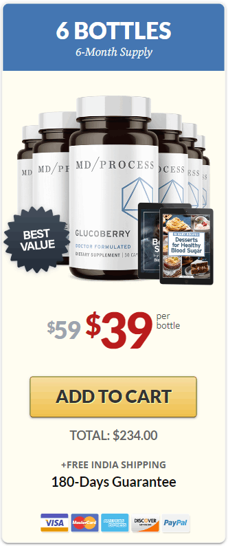 GlucoBerry 6 bottles Add to Cart